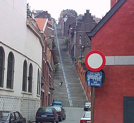 Escaliers Montagne de Bueren (407 marches)