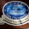 Diner au café San Fernando 