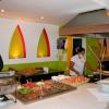 Restaurant buffet « Chack Balam », secteur ouest du complexe 
