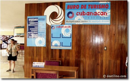 Bureau du voyagiste cubain Cubanacan 