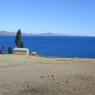 Le splendide bleu du Lac Titicaca tôt le matin! 