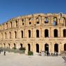 Visite de l'amphithéatre romain El Jem. Construit il y a plus de 1,800 ans