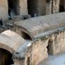 Visite de l'amphithéatre romain El Jem. Estrades