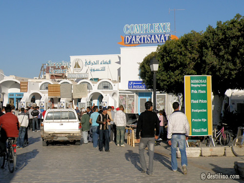 Visite du marché de Djerba