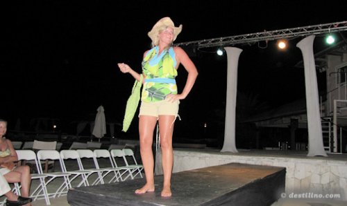 Fashion show (linges en vente à la boutique)