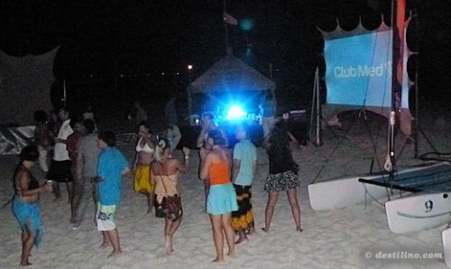 Le beach party au Club Med