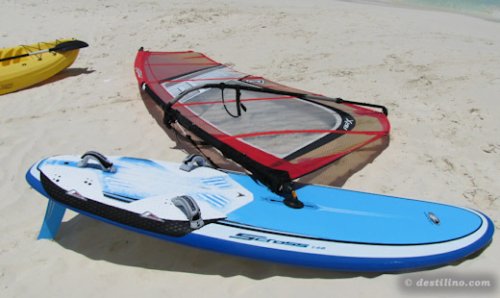 Plage à voile