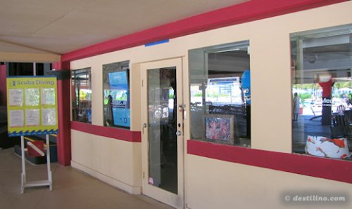 Club de plongée (près de la réception