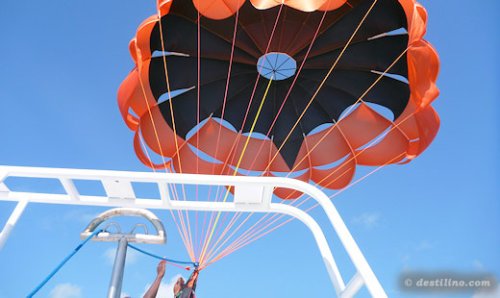 Paravoile à Provo (photo en parasail)