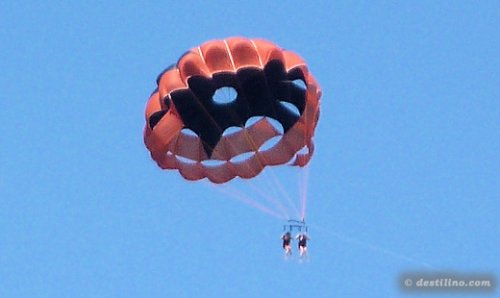 Paravoile à Provo (photo en parasail)