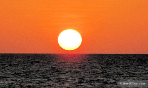 Croisière coucher de soleil