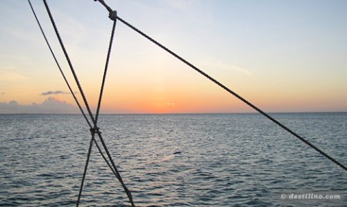Croisière coucher de soleil