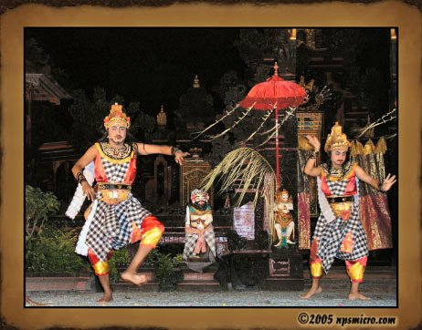Très beau spectacle. Un de nos beaux souvenirs de Bali