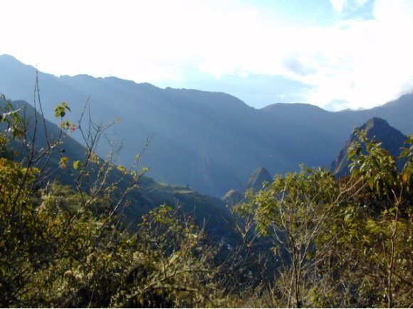 Haut loin, très loin ... le Machu Picchu! 