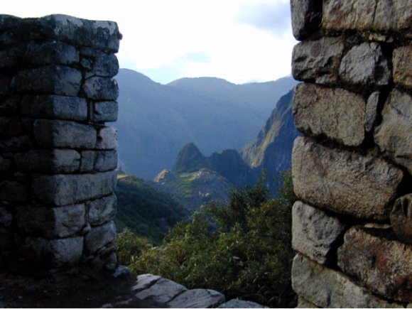 Machu Picchu vue de la porte de soleil (Inti Punku) 