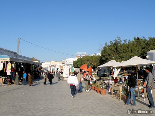 Visite du marché de Djerba