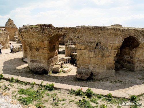 Carthage, les thermes d'Anthonin