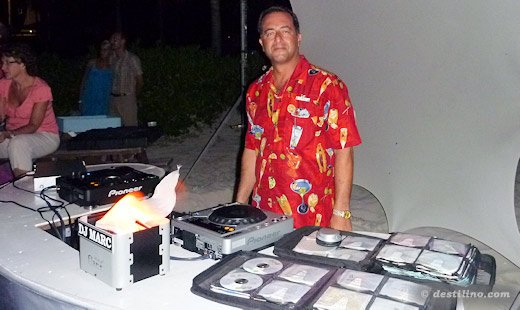 DJ au Beach party
