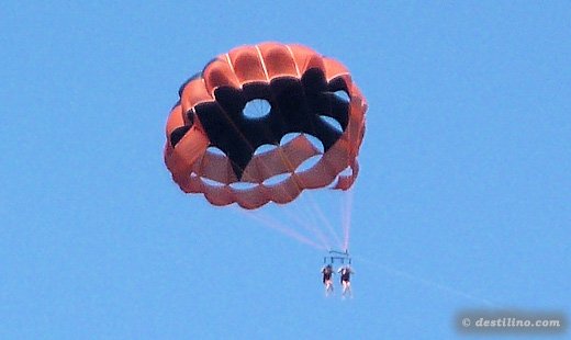 Paravoile à Provo (photo en parasail)
