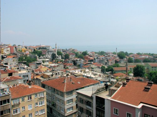Istanbul vue de notre hôtel