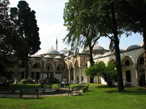 Cour intérieure du palais des Sultans