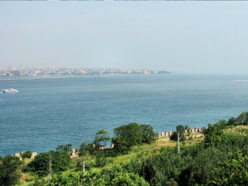 Vue du Bosphore... vers la mer Marmara