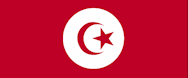 Le drapeau de la Tunisie