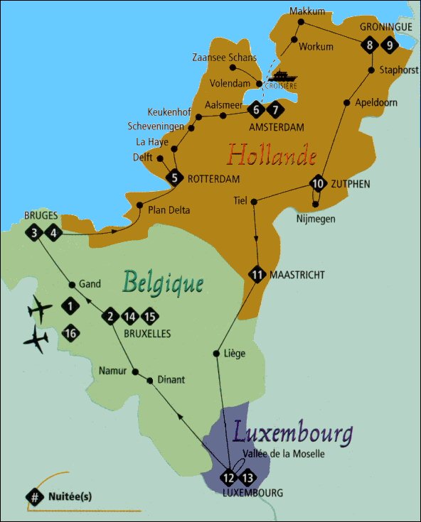 Circuit dans le Benelux