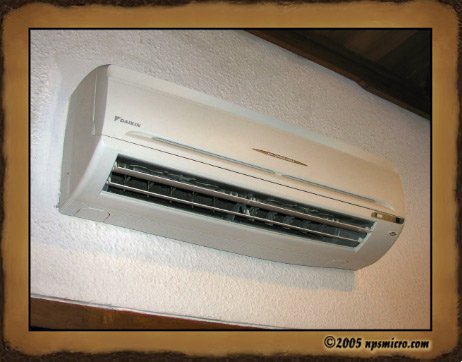Air conditionné au plafond avec contrôle électronique