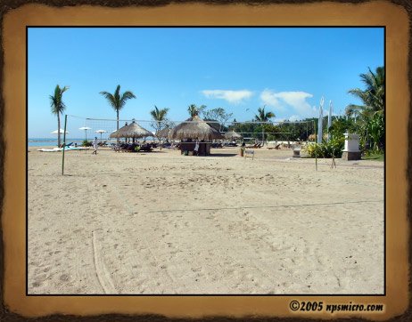 Le filet de volley-ball