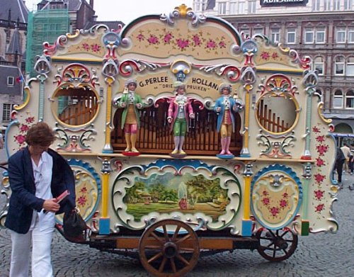 Le Dam - Orgue de barbarie (devant)