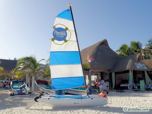La plage de Playa del Carmen (2009)