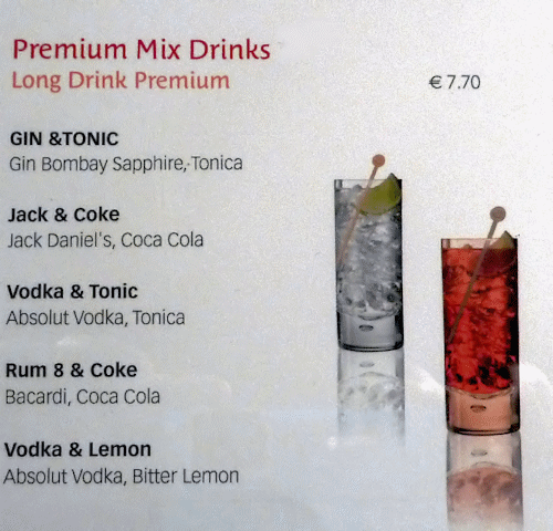 Cocktails payants