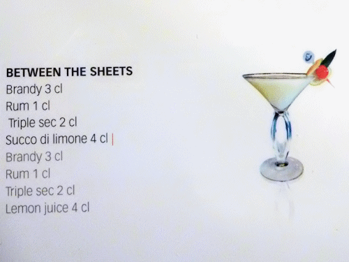 Cocktails inclus dans le forfait