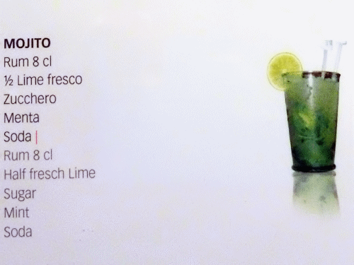 Cocktails inclus dans le forfait
