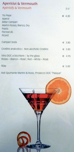 Cocktails inclus dans le forfait