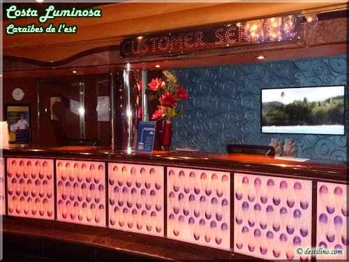 Réception (front desk)