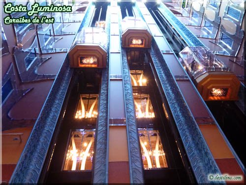 Intérieur du navire