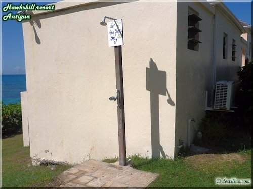 Douche de plage