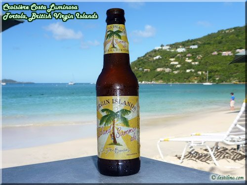 Cane Garden Bay - Bière locale