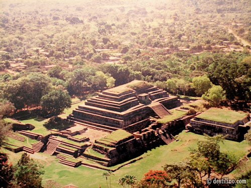 Site archéologique de Tazumal Vue aérienne  