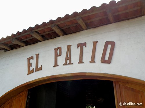 Diner au resto « El Patio »  