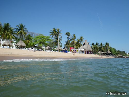 Plage de l'hôtel Marée haute Secteur ouest 