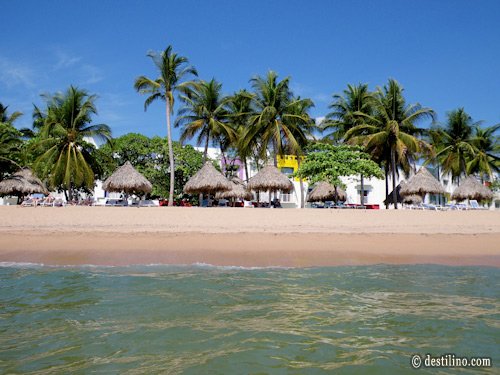 Plage de l'hôtel Marée haute Secteur ouest 