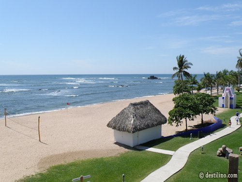 Plage de l'hôtel Marée haute Secteur ouest 