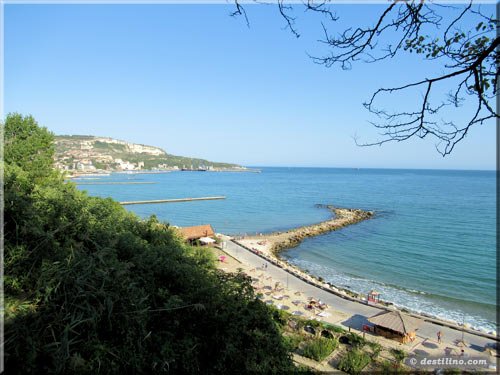 Ville cotière de la Mer Noire