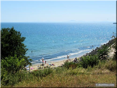 La plage de Nessebar