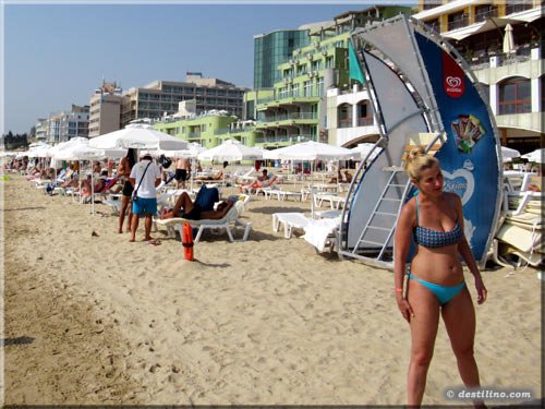 La plage de Nessebar