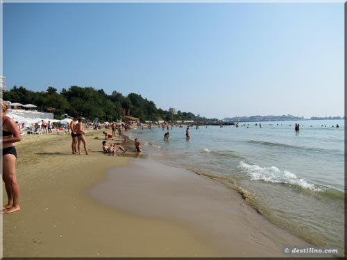 La plage de Nessebar
