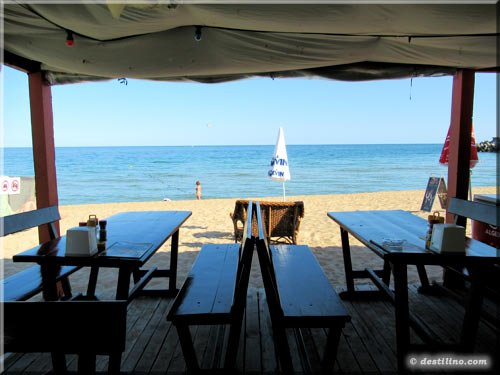 Jolie vue du resto
